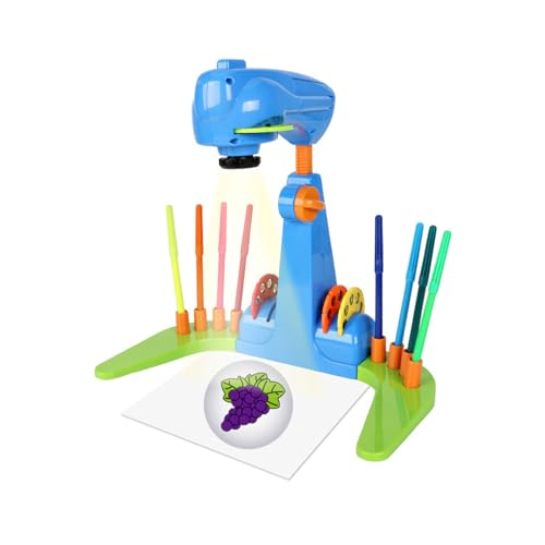AMSLSIU Zeichenprojektor für Kinder. Wechseln Sie zwischen Mustern. Fördern Sie die Kreativität von Kindern. ABS Zeichenprojektor für Kinder , Blau AMSLSIU Zeichenprojektor für Kinder. Wechseln Sie zwischen Mustern. Fördern Sie die Kreativität von Kindern. ABS Zeichenprojektor für Kinder , Blau von AMSLSIU