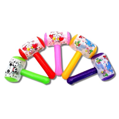 AMSLSIU Zufällige Farbe Kinder Aufblasbarer Hammer mit Glocke Interaktionsspiel Kunststoff Spielspielzeug Hämmer Zubehör Geburtstag AMSLSIU Zufällige Farbe Kinder Aufblasbarer Hammer mit Glocke Interaktionsspiel Kunststoff Spielspielzeug Hämmer Zubehör Geburtstag von AMSLSIU