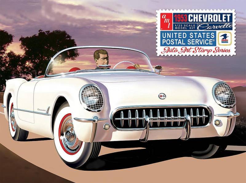 1953 Chevy Corvette, USPS Stamp Series 1953 Chevy Corvette, USPS Stamp Series von AMT/MPC
