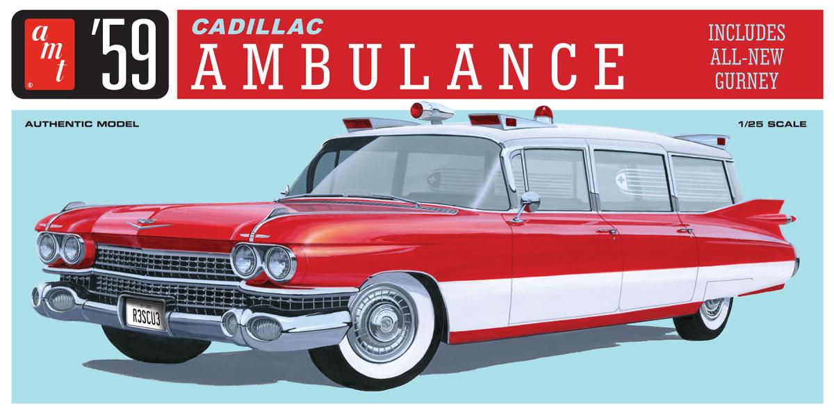 1959er Cadillac Ambulance w/Gurney 1959er Cadillac Ambulance w/Gurney von AMT/MPC