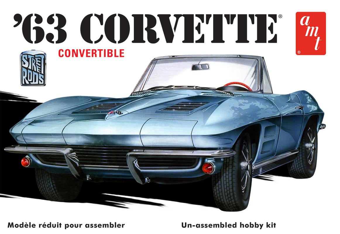 1963 Chevy Corvette Convertible 1963 Chevy Corvette Convertible von AMT/MPC