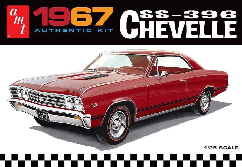 1967er Chevrolet Chevelle SS396 1967er Chevrolet Chevelle SS396 von AMT/MPC