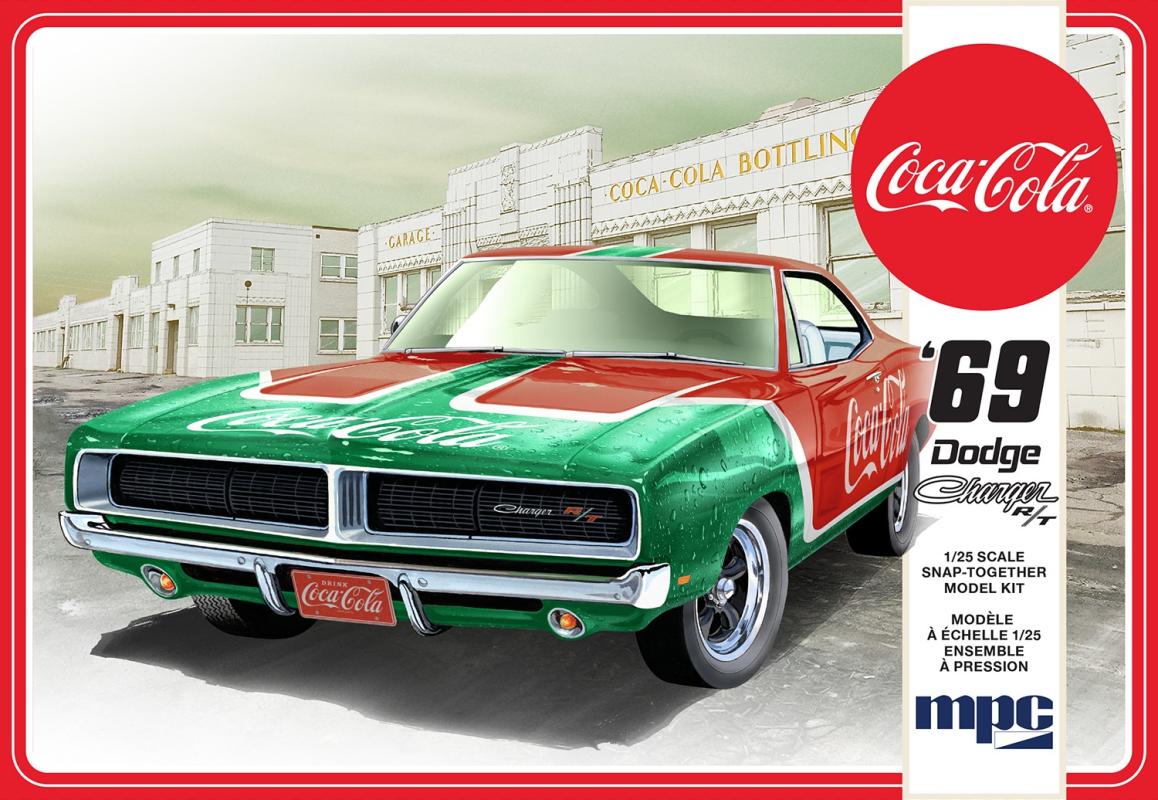 1969 Dodge Charger RT Coca Cola, Snap 1969 Dodge Charger RT Coca Cola, Snap von AMT/MPC