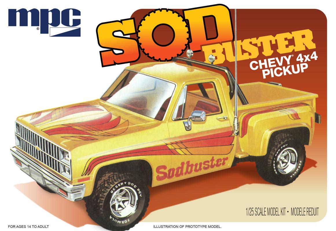 1981 Chevy Stepside Pickup Sod Buster 1981 Chevy Stepside Pickup Sod Buster von AMT/MPC