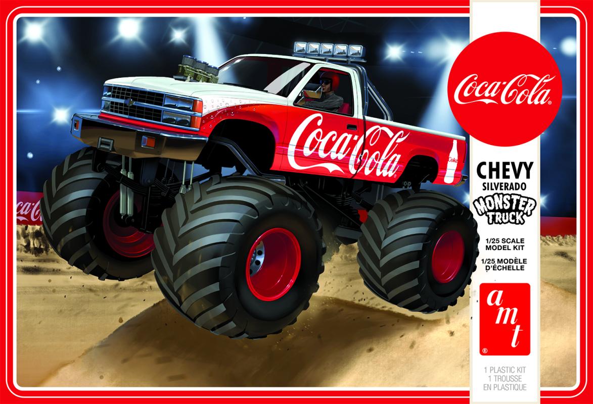 1988 Chevy Silverado Monster Truck Coca-Cola 1988 Chevy Silverado Monster Truck Coca-Cola von AMT/MPC