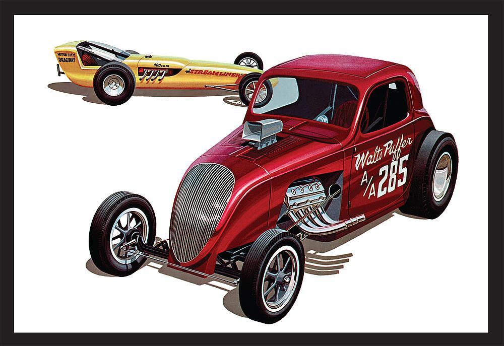 Fiat Double Dragster Fiat Double Dragster von AMT/MPC