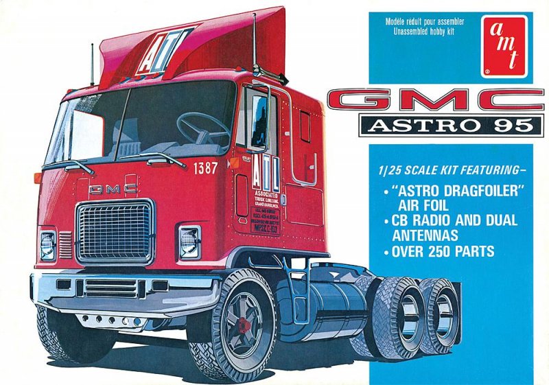 GMC Astro 95 Semi Tractor GMC Astro 95 Semi Tractor von AMT/MPC