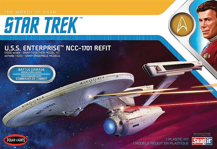 Star Trek USS Enterprise refit Wrath of Kahn Edtion Star Trek USS Enterprise refit Wrath of Kahn Edtion von AMT/MPC