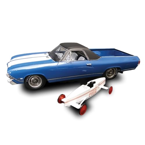 AMT - 1/25 1968 Chevy EL Camino SS (Coca-Cola) - Plastikmodellbausatz, Nicht Bemalt AMT - 1/25 1968 Chevy EL Camino SS (Coca-Cola) - Plastikmodellbausatz, Nicht Bemalt von AMT