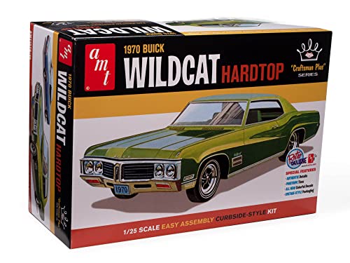 AMT AMT1379/12 1/25 1970er Buick Wildcat Hardtop Modellbausatz, Nicht bemalt AMT AMT1379/12 1/25 1970er Buick Wildcat Hardtop Modellbausatz, Nicht bemalt von AMT