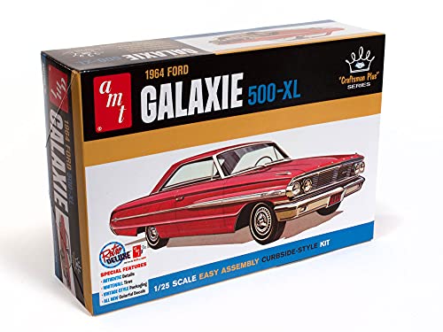 AMT Ertl AMT1261 1/25 1964 Ford Galaxie, craftsma Plus Series, Mehrfarbig, Standard-Größe von AMT