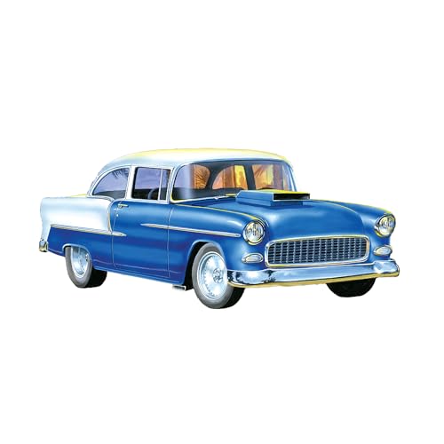 AMT - 1/25 1955 Chevy Bel Air Sedan - Plastikmodellbausatz, Unlackiert AMT - 1/25 1955 Chevy Bel Air Sedan - Plastikmodellbausatz, Unlackiert von AMT