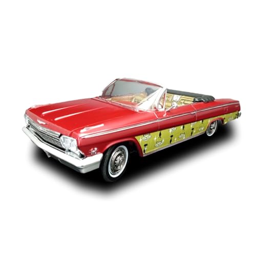 AMT - 1/25 1962 Chevy Impala Convertible - Plastikmodellbausatz, Nicht Bemalt von AMT