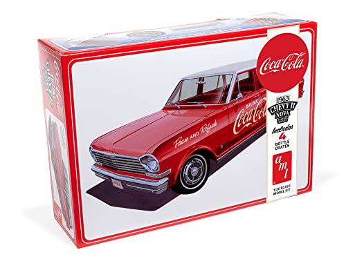 AMT - 1/25 1963 Chevy II Nova Wagon w/Crates Coke - Plastikmodellbausatz AMT - 1/25 1963 Chevy II Nova Wagon w/Crates Coke - Plastikmodellbausatz von AMT