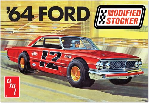 AMT - 1/25 1964 Ford Galaxie Modified Stocker - Plastikmodellbausatz AMT - 1/25 1964 Ford Galaxie Modified Stocker - Plastikmodellbausatz von AMT