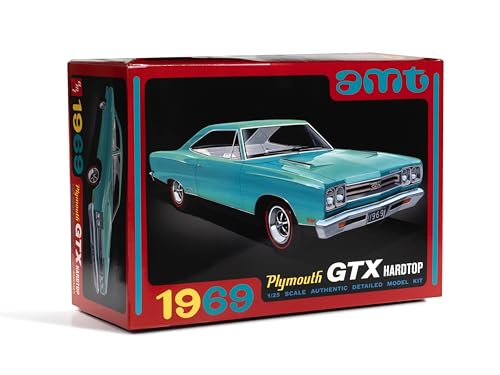 AMT - 1/25 1969er Plymouth GTX Hartop - Plastik-Modellbau - Maßstab: 1:25 von AMT