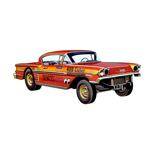 AMT 1958 Chevy Impala Hardtop Ala Impala Modellbausatz im Maßstab 1:25 AMT 1958 Chevy Impala Hardtop Ala Impala Modellbausatz im Maßstab 1:25 von AMT