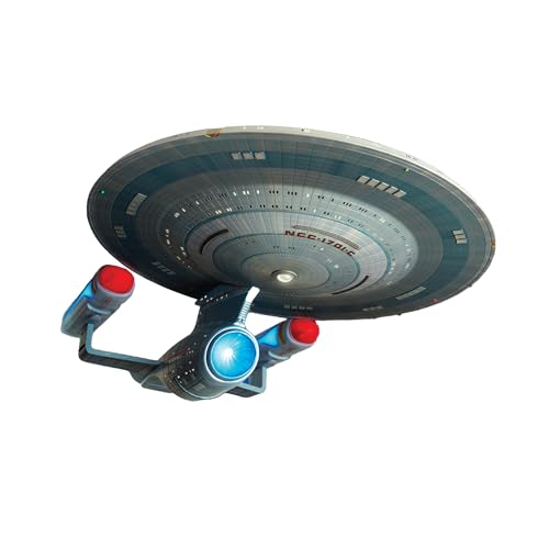 AMT AMT1332M/12 1:1400 Star Trek USS Enterprise NCC 1701 C Modellbausatz, Mehrfarbig von AMT