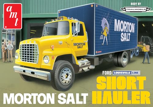 AMT Ford Louisville Short Hauler Morton Salt Modellbausatz im Maßstab 1:25 von AMT