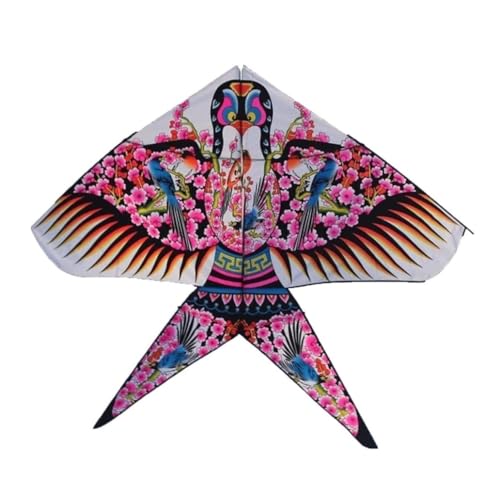 AMULONG Kites, Buntes Leben Schlucken Drachen, leicht zu fliegen for Outdoor-Aktivitäten mit Kite-Linie und langlebiger Polyesterbeutel Lugdrachen(200m Kite String) von AMULONG