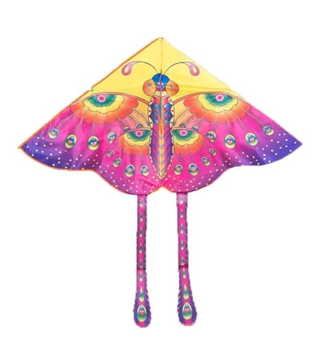 AMULONG Kites, Chinesischer niedlicher Wind-Schmetterlingsdrechen kappbar und leicht zu fliegen wurde installiert und for Anfänger verwendet Lugdrachen(100 Meter line) von AMULONG