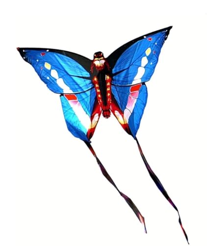AMULONG Kites, Outdoor New Butterfly Triangle Kite 500 Meter Drachenleine Lugdrachen(C,800meter line) von AMULONG