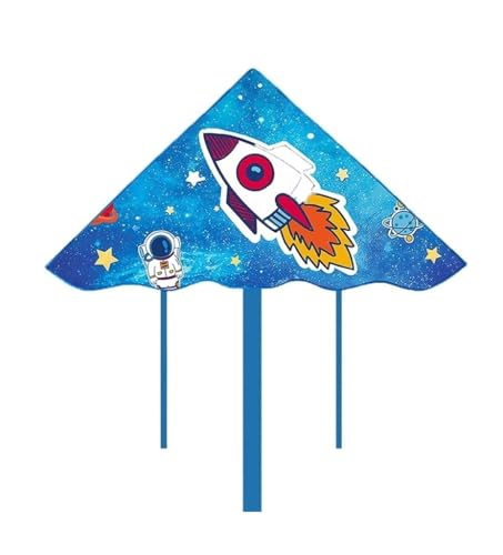 AMULONG Kites, Riesiger Drachen ist leicht mit Langen Schwänzen zu fliegen, perfekt for Strandausflug im Freien Lugdrachen(100 Meter line) von AMULONG