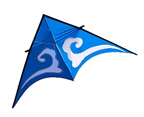 AMULONG Kites, Triangle Kite Einfach Zu Fliegen Und Hoch Zu Fliegen Eine Großartige Möglichkeit, Zeit Mit Freunden Und Der Familie Im Freien Zu Genießen Und Zu Verbringen Lugdrachen(Blue,400 Meters) AMULONG Kites, Triangle Kite Einfach Zu Fliegen Und Hoch Zu Fliegen Eine Großartige Möglichkeit, Zeit Mit Freunden Und Der Familie Im Freien Zu Genießen Und Zu Verbringen Lugdrachen(Blue,400 Meters) von AMULONG