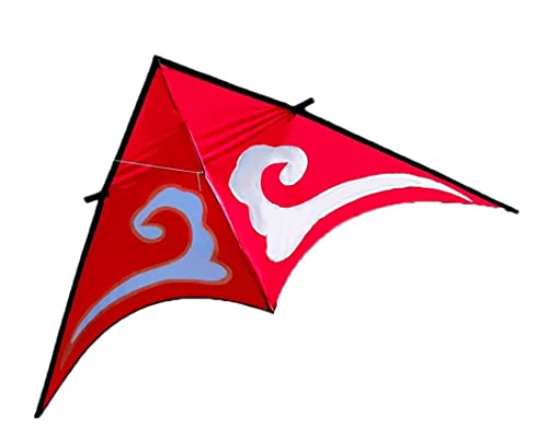AMULONG Kites, Triangle Kite Einfach Zu Fliegen Und Hoch Zu Fliegen Eine Großartige Möglichkeit, Zeit Mit Freunden Und Der Familie Im Freien Zu Genießen Und Zu Verbringen Lugdrachen(Rood,700 Meters) AMULONG Kites, Triangle Kite Einfach Zu Fliegen Und Hoch Zu Fliegen Eine Großartige Möglichkeit, Zeit Mit Freunden Und Der Familie Im Freien Zu Genießen Und Zu Verbringen Lugdrachen(Rood,700 Meters) von AMULONG