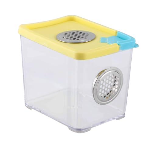 AMULONG Zuchtbox, Transport, 2Pcs Insekten Lebensraum Käfig Schmetterling Spinne Mantis Flasche Futterkoffer von AMULONG