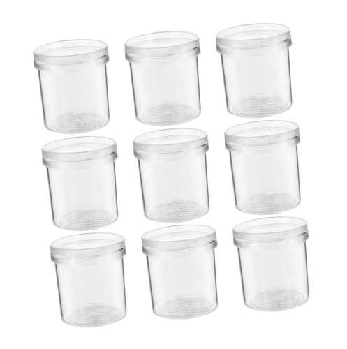 AMULONG Zuchtbox, Transport, 9 Packs Insekten Beobachtung Tasse Zucht Box Pädagogisches Lernen Futterkoffer von AMULONG