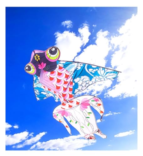 Kites, Chinesischer Alter Winddrachen Blauer Und Weißer Porzellan-Goldfisch-Drachenbrise Und Leicht Zu Fliegender Anfänger-Drachen Jungen Mädchen Spiele Im Freien Strand-Dreieck-Drachen Lugdrachen(120 Kites, Chinesischer Alter Winddrachen Blauer Und Weißer Porzellan-Goldfisch-Drachenbrise Und Leicht Zu Fliegender Anfänger-Drachen Jungen Mädchen Spiele Im Freien Strand-Dreieck-Drachen Lugdrachen(120 von AMULONG
