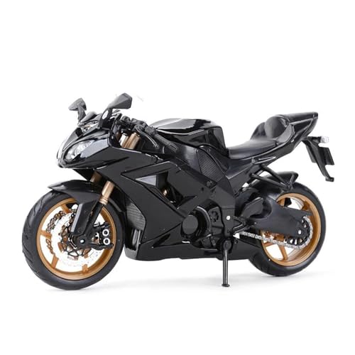 Druckguss Motorrad Modell 1:12 Für Ninja ZX-10R Schwarze Druckgussfahrzeuge Sammlerstücke Hobbys Motorradmodell(A) von AMYALIN
