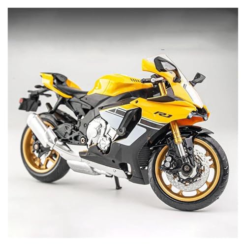 Druckguss Motorrad Modell 1:12 Für YZF-R1 Druckguss-Motorrad-Modellfahrzeugsammlung Motorrad-Stoßdämpfer Offroad-Autocycle(3) von AMYALIN