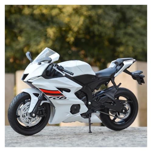 Druckguss Motorrad Modell 1:12 Für YZF-R6 2020 Orange Druckgussfahrzeuge Sammlerstücke Hobbys Motorradmodell(D) von AMYALIN