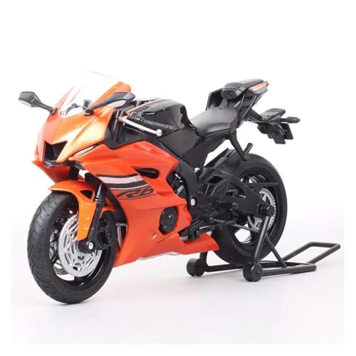 Druckguss Motorrad Modell Maßstab 1:12 Für YZF-R6 2020 Miniatur-Motorrad-Fahrzeug-Rennmotorrad-Modell Supersport(C) von AMYALIN