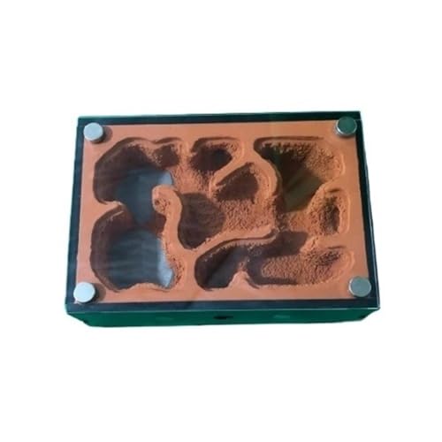 Ameisenfarm für Erwachsene Transparente Ameisenfarm Aus Acryl, Ameisenlernwerkstatt, Wissenschaftliche Ameisennestfarm Ameisen Terrarium(14.8 * 10.5 * 4.4cm) von AMYSTY