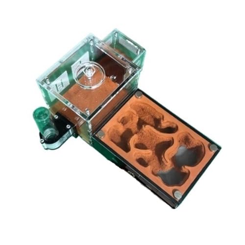 Ameisenfarm für Erwachsene Transparente Ameisenfarm Aus Acryl, Ameisenlernwerkstatt, Wissenschaftliche Ameisennestfarm Ameisen Terrarium(23.8 * 9 * 9cm) von AMYSTY