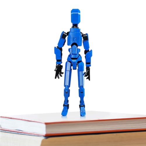 AMZLORD 1 Set beweglicher Roboter mit Mehreren Gelenken, 3D-Gedruckter beweglicher Roboter mit Mehreren Gelenken, beweglicher Roboter mit Mehreren Gelenken, 3D-gedrucktes Mannequin-Eltern-Ki von AMZLORD