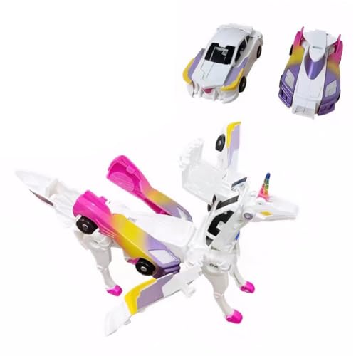 AMZLORD 2 in 1 transformierende -Autospielzeug Pegasus Einhorn Magnetischer Aufprall Deformation Autos Magnetfahrzeug Cartoon Pferd Action Figuren Spielzeug for Kinder AMZLORD 2 in 1 transformierende -Autospielzeug Pegasus Einhorn Magnetischer Aufprall Deformation Autos Magnetfahrzeug Cartoon Pferd Action Figuren Spielzeug for Kinder von AMZLORD