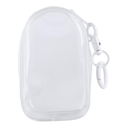 AMZLORD Clear Display -Tasche mit Schlüsselbund -Mini -Puppenbeutel for Abbildungen (weiß) von AMZLORD