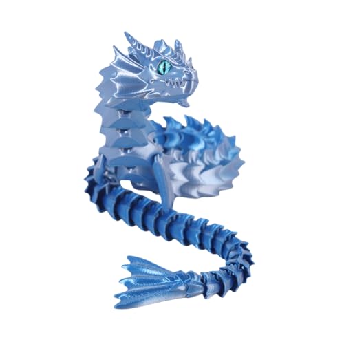 AMZLORD Executive Desk Articulated Dragon Zappet Toy Flexible Joint Dragon Figur for Home Office Car Schreibtischdekoration AMZLORD Executive Desk Articulated Dragon Zappet Toy Flexible Joint Dragon Figur for Home Office Car Schreibtischdekoration von AMZLORD