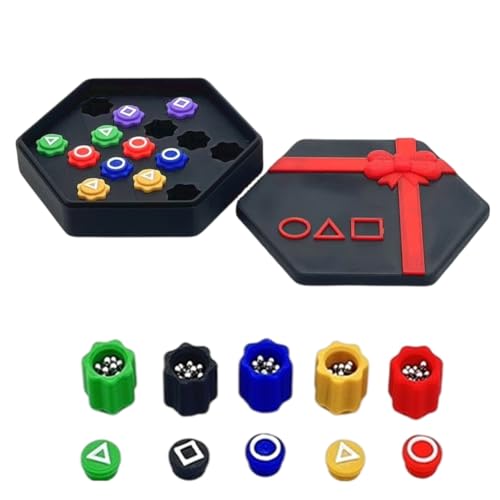 AMZLORD Gonggi Korean Spiel, Gonggi Wurfspiel-Set, Gonggi Steine, Koreanisches Traditionelles Gong Gi Spiel von AMZLORD