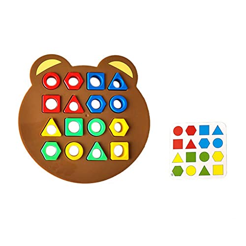 AMZLORD Lernspiele Spielzeug Farbsensorisches Vorschulpädagogisches Montessori-Lernspielzeug for Kinder Interaktives Kampfspiel von AMZLORD