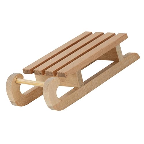 AMZLORD Mini-Miniaturschlitten, ungiftig, 1/12 Holzmodell, Schneeschlitten, handgefertigt, Simulation, Schneeschlitten, geruchlos, Puppenhaus-Zubehör AMZLORD Mini-Miniaturschlitten, ungiftig, 1/12 Holzmodell, Schneeschlitten, handgefertigt, Simulation, Schneeschlitten, geruchlos, Puppenhaus-Zubehör von AMZLORD