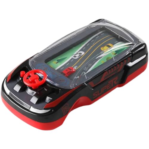 AMZLORD Racing Car Handheld Game Machine Simulierte Lenkradspielzeug for Kinder (schwarz) von AMZLORD