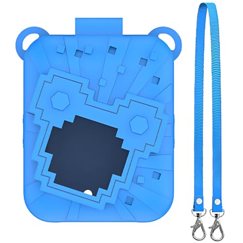 AMZLORD Silikonabdeckung Hülle Anti-Drop-Silikon-Schutzabdeckung mit Lanyard Protector Deckabdeckung Schutzhalter for Dis Ney Interaction Toy Digital Pet von AMZLORD