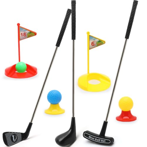 AMZLORD Toddler Clubs Set Plastic Clubs Frühes Bildungsgolf Set Lawn Outdoor und Indoor Sports for Kinder Geschenke for 3 4 5 Jahre alte Jungen Mädchen Mädchen AMZLORD Toddler Clubs Set Plastic Clubs Frühes Bildungsgolf Set Lawn Outdoor und Indoor Sports for Kinder Geschenke for 3 4 5 Jahre alte Jungen Mädchen Mädchen von AMZLORD