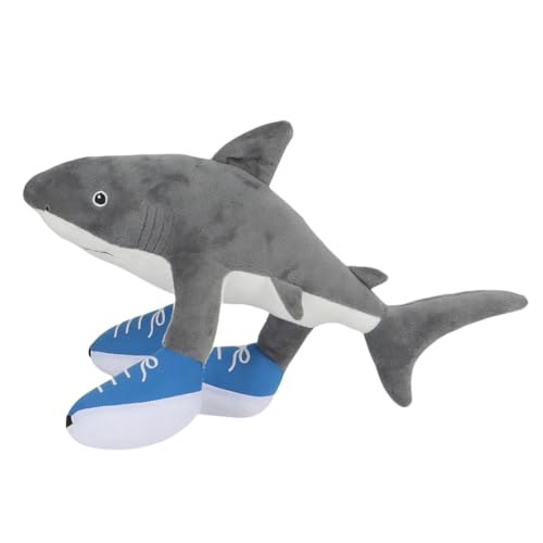 AMZLORD Tralalero Tralala Hai-Spielzeug, Plüsch, süßer Tung Tung Tung Sahur, Plüsch, italienische Brainrot-Tiere, Plüschfigur, GIFS for Fans, Jungen, Mädchen, Sammler von AMZLORD