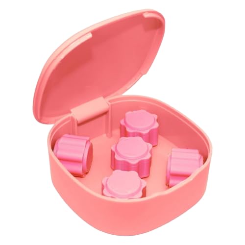 AMZLORD traditionelles Spielspiel Gonggi Jack Stone Pebbles Set Gonggi Set for Kinder (Pink) von AMZLORD